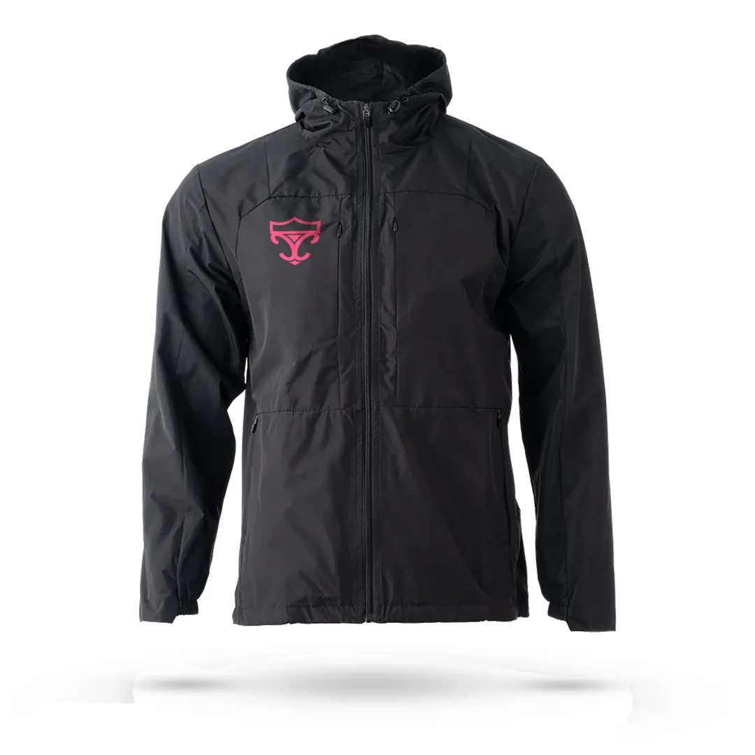 Champion Catalysts logo on a jacket mockup