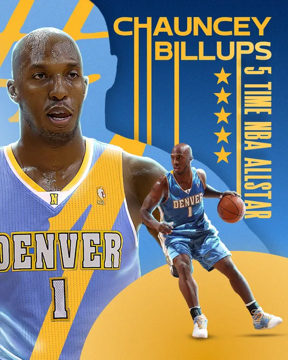 Chauncey Billups graphic by Jack Born