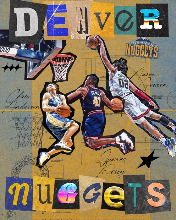 Dunk graphic graphic by Jack Born