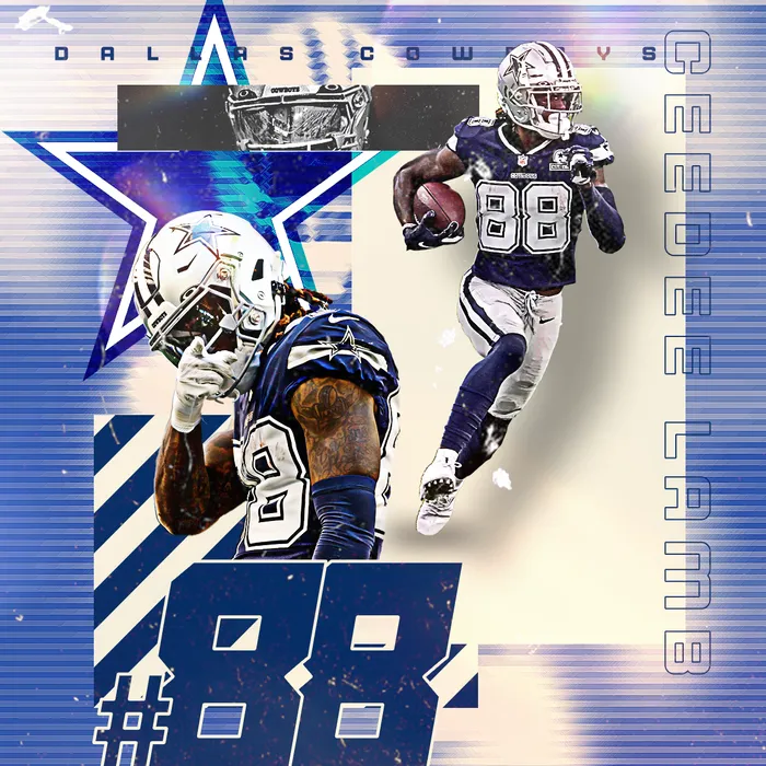 CeeDee Lamb graphic by Jack Born