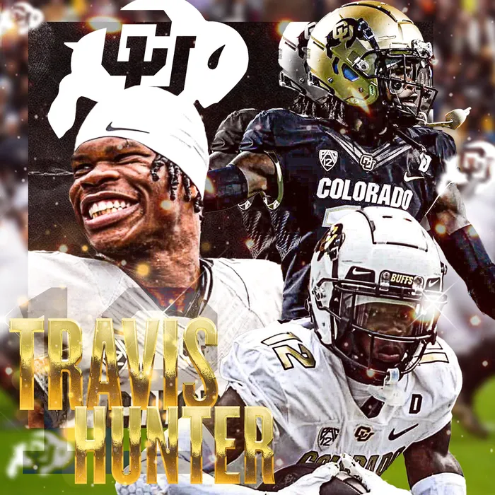 Travis Hunter graphic by Jack Born