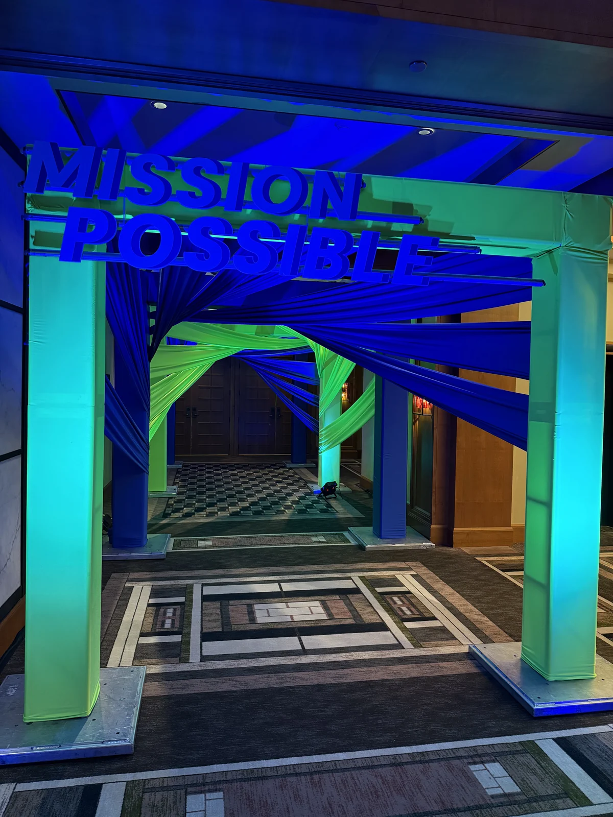 Mission Possible laser corridor