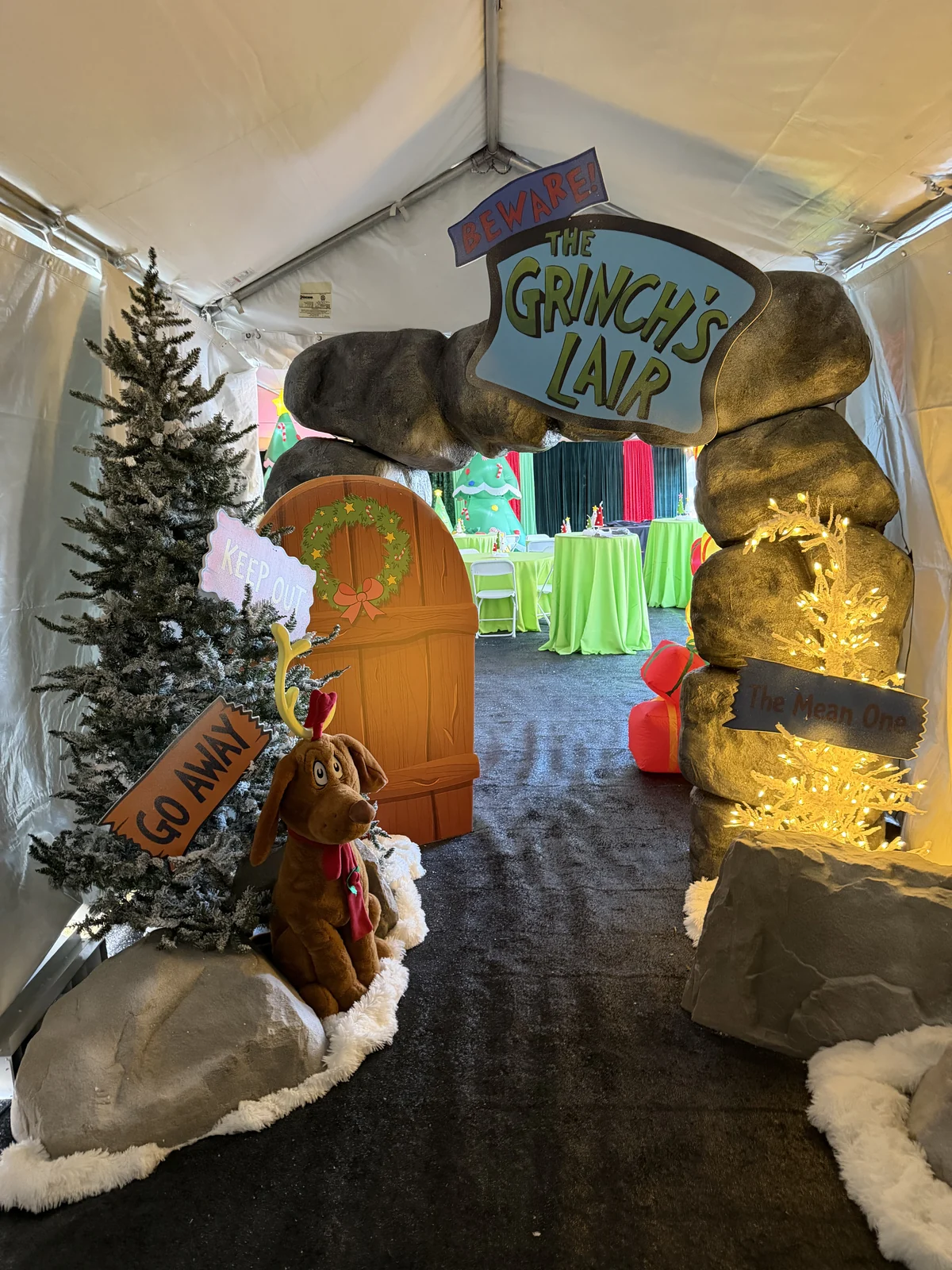 The Grinch's Lair entrance