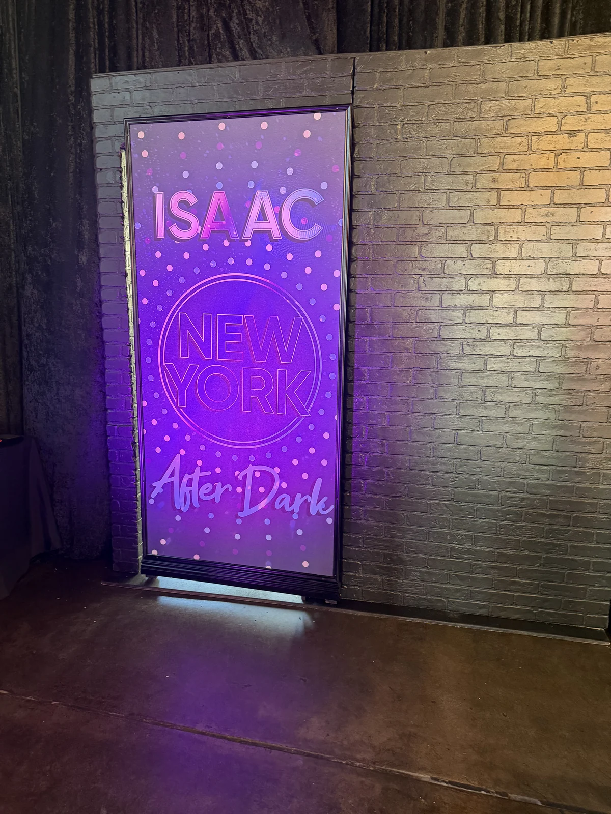 New York After Dark lit banner