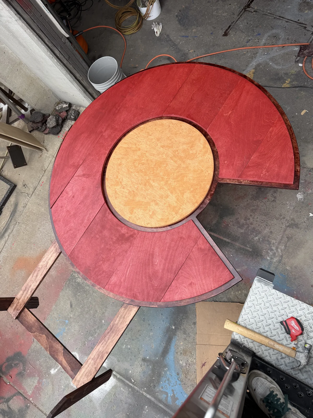 The Colorado C taking shape in the shop